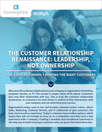 Customer Relationship Renaissance White Paper