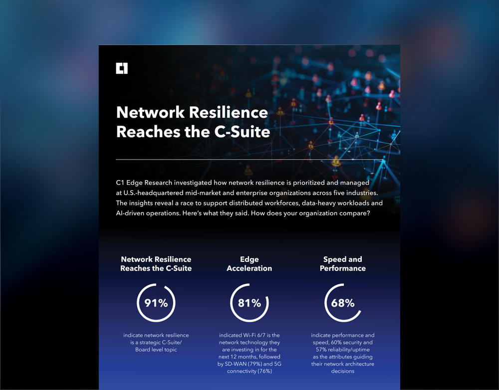Infographic | Network Resilience Reaches the C-Suite