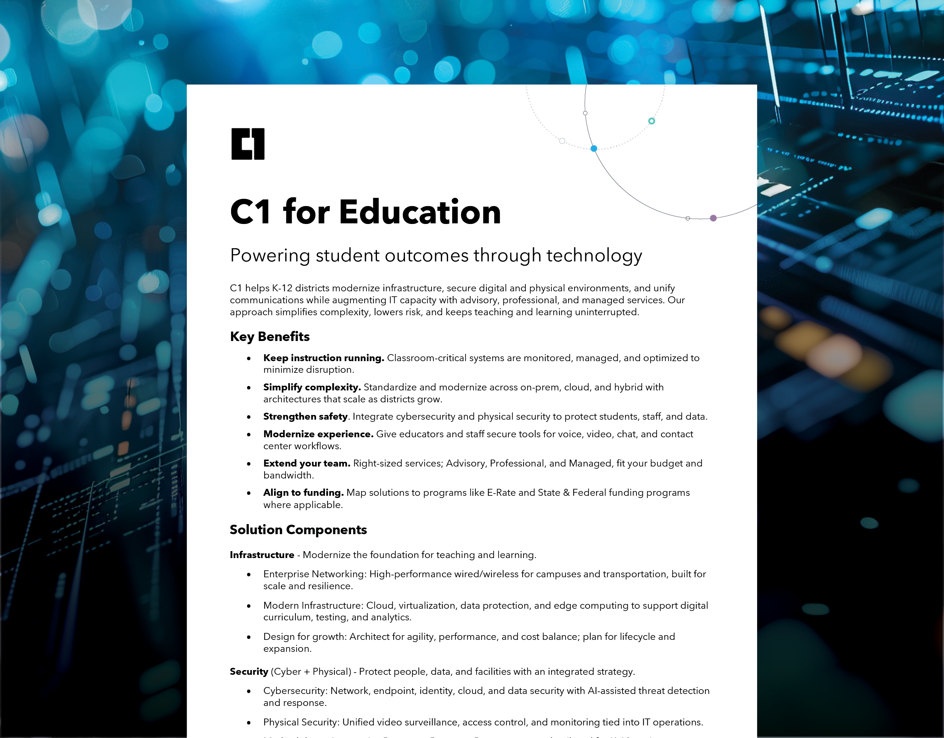 C1_K-12_Overview_One-Pager_Hero