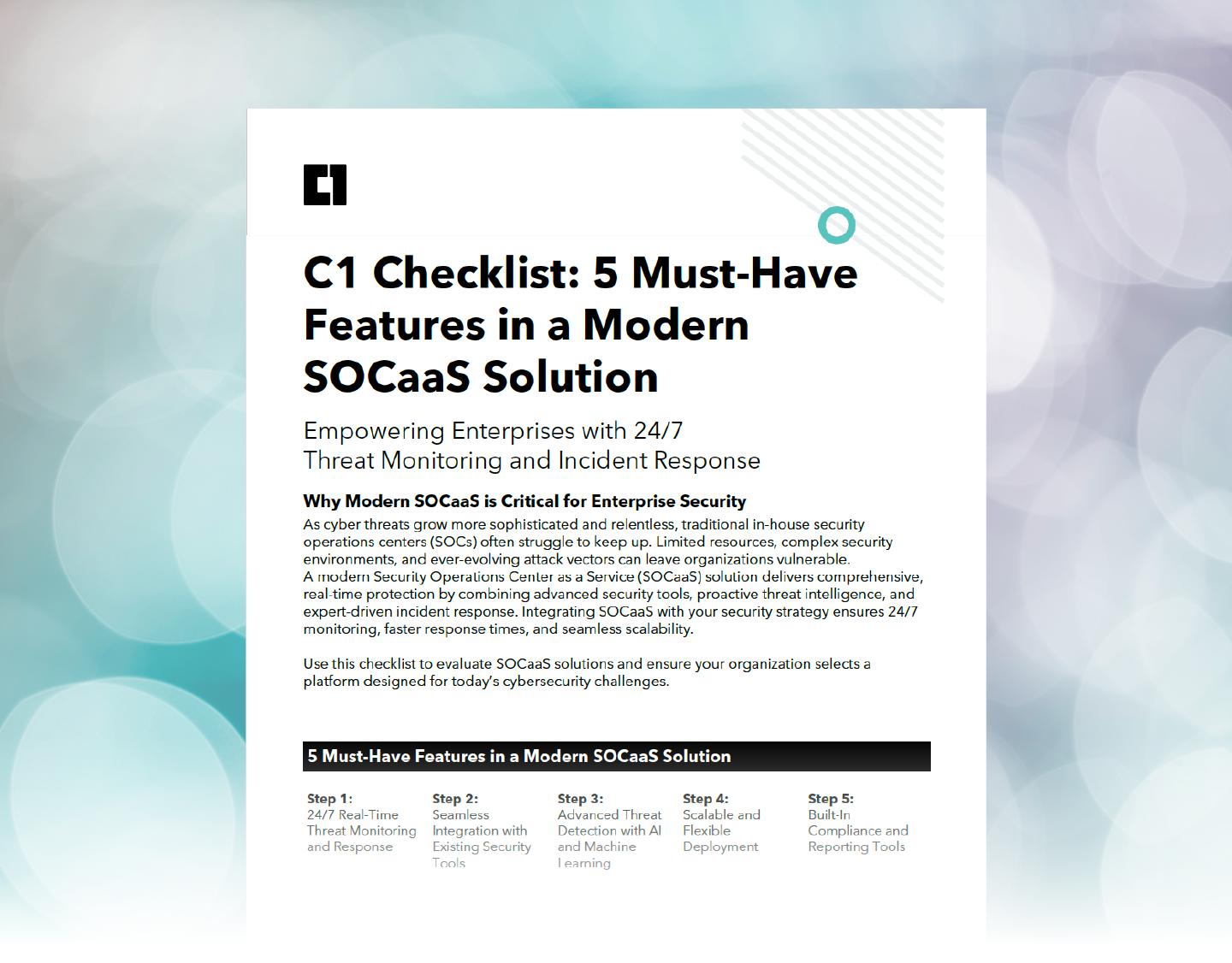 5 Must-Have Features in a Modern SOCaaS Solution-Hero