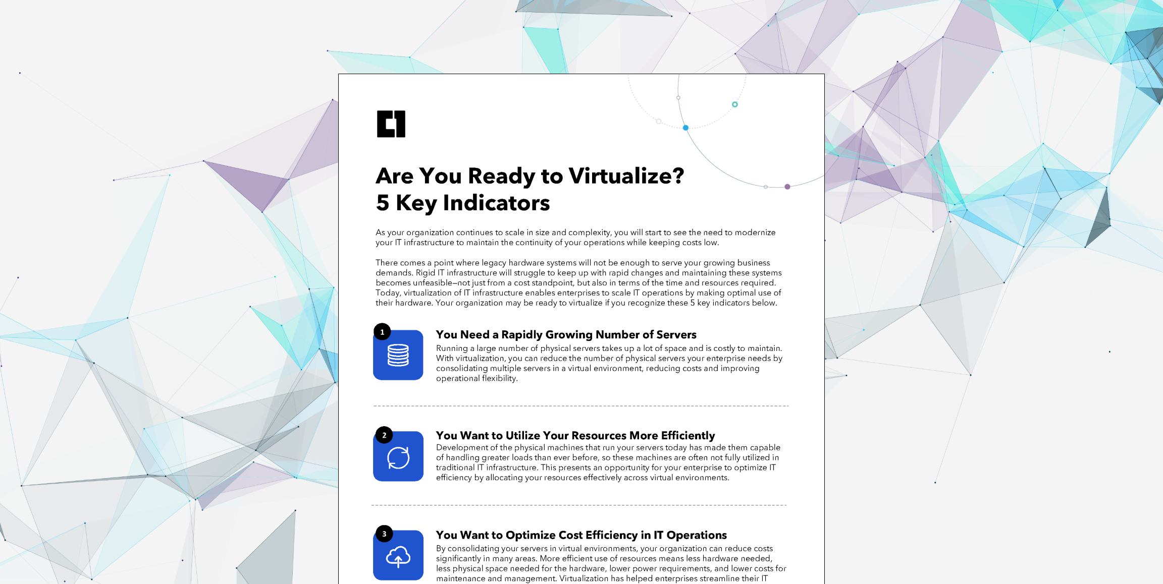 Virtual Is Key Checklist | Are You Ready to Virtualize? 5 Key Indicators
