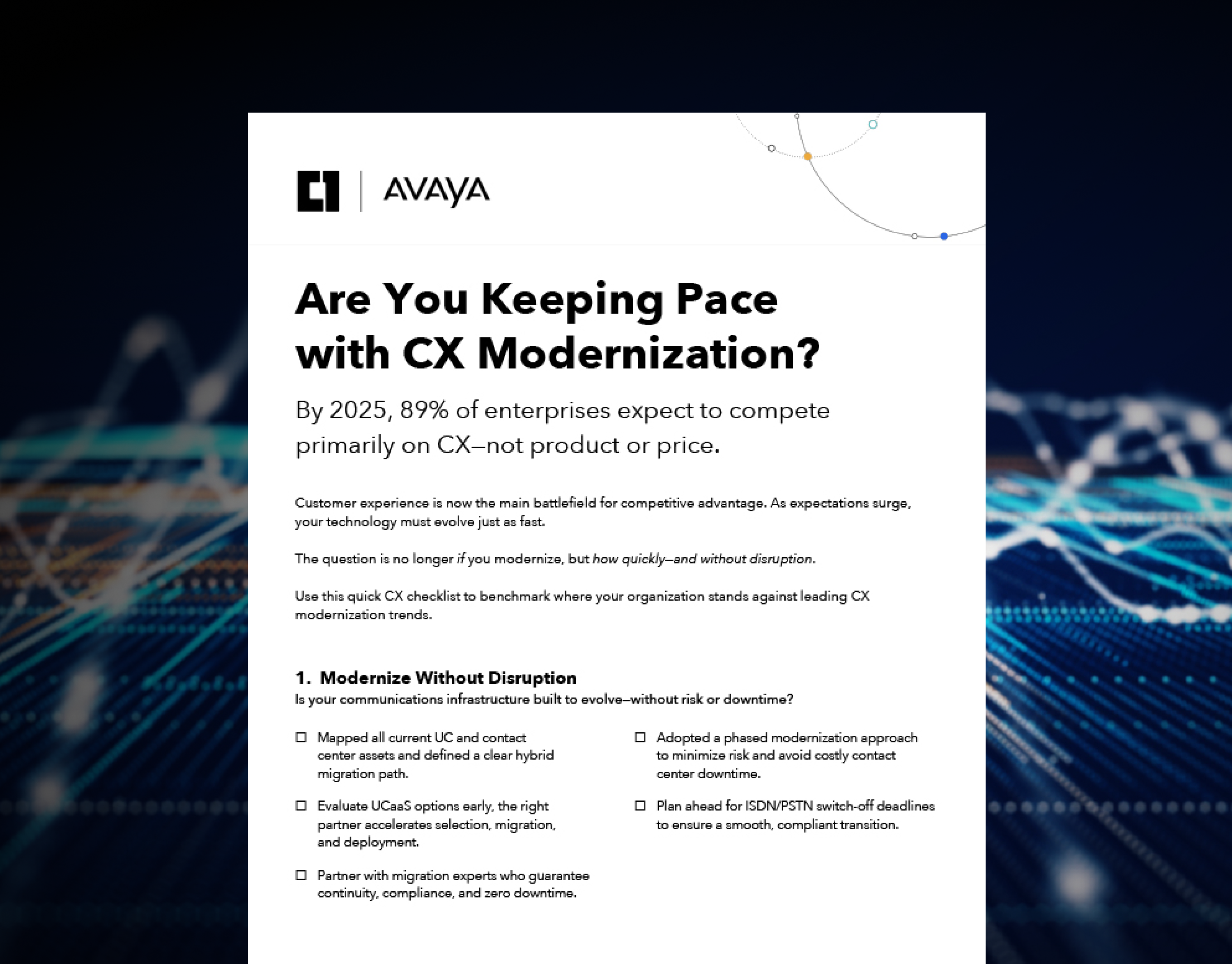 Hero_Image_Option_1_Are_You_Keeping_Pace_with_CX_Modernization_Checklist